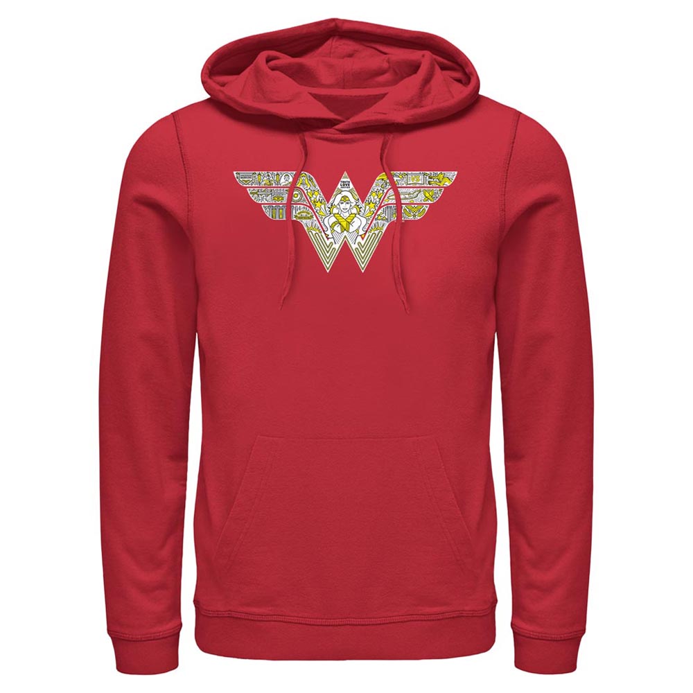 DC Shop: WB 100 x DC WONDER WOMAN Amazonian Warriors Logo Hoodie