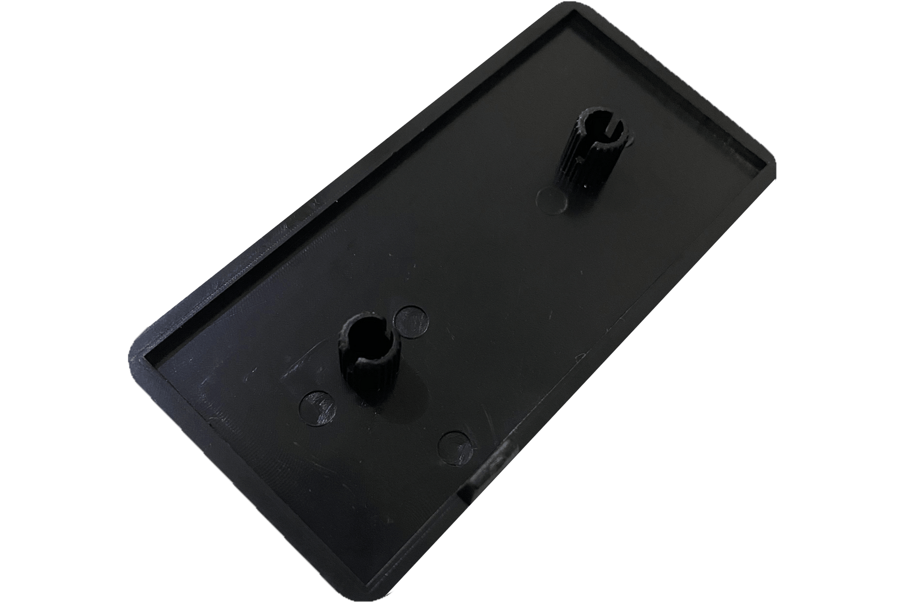 ABS END CAP 80 X 40MM - Pack of 2