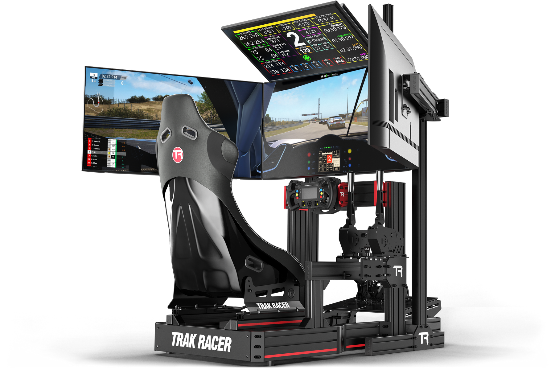 激安セール Trak Racer トラック レーサー トリプルモニターフロア