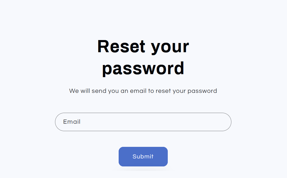 reset  Password
