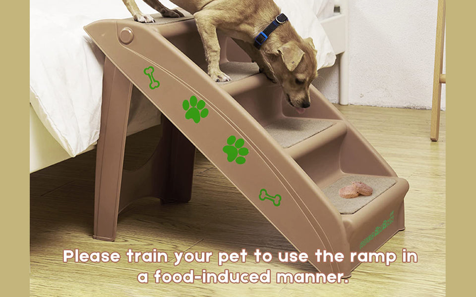 FOOD TRAINING TO USE PET RAMP