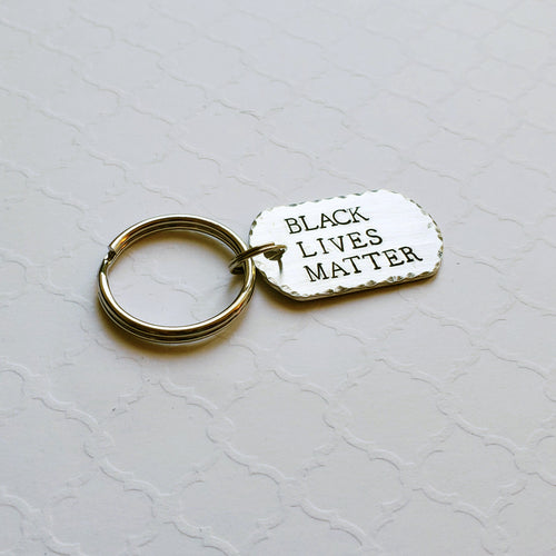 Black lives matter keychain