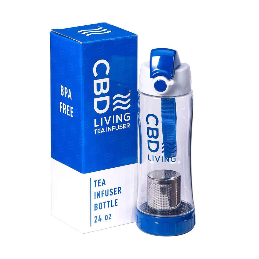 Image of CBD Living Tea Infuser Bottle