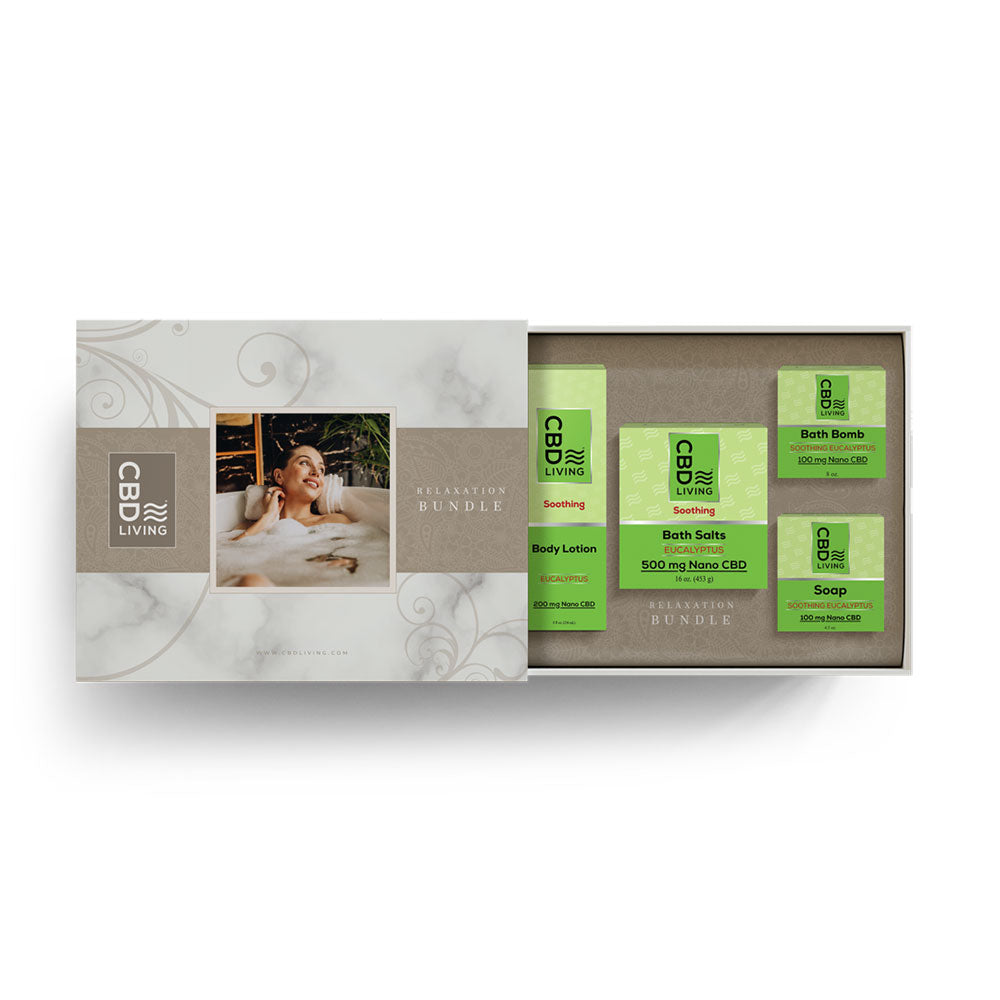 Relaxing At-Home CBD Spa Kit - CBD Living product image