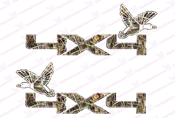 Camo 4x4 decals ford #3