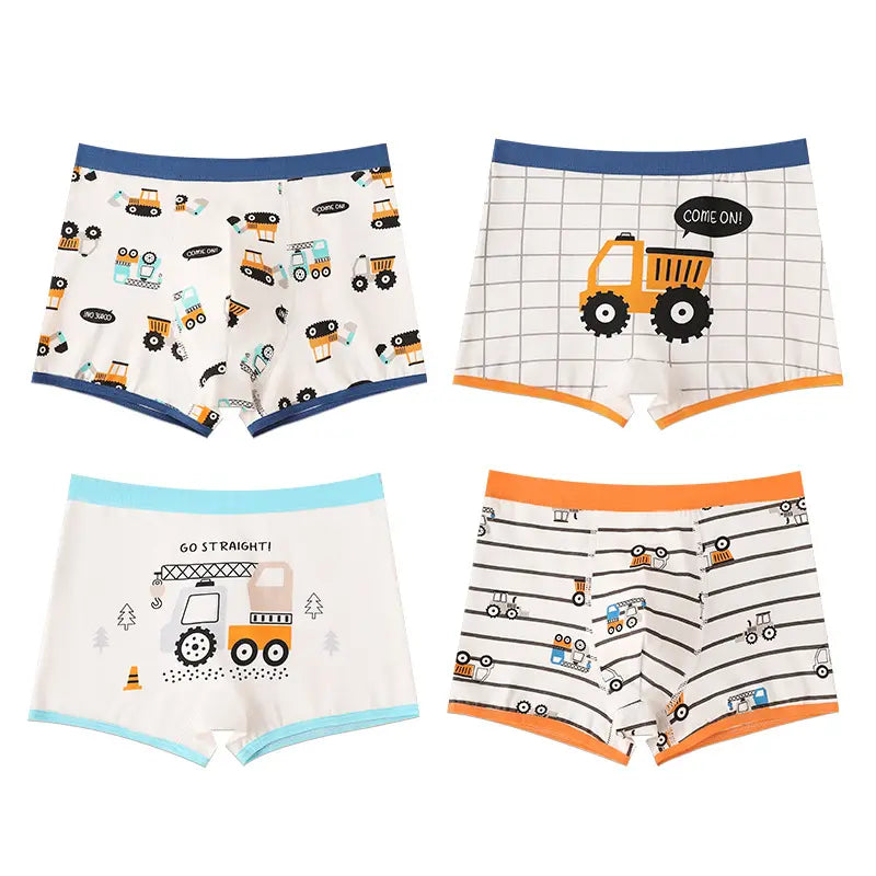 Vehicle Joy Boxer Briefs (4-Pack)