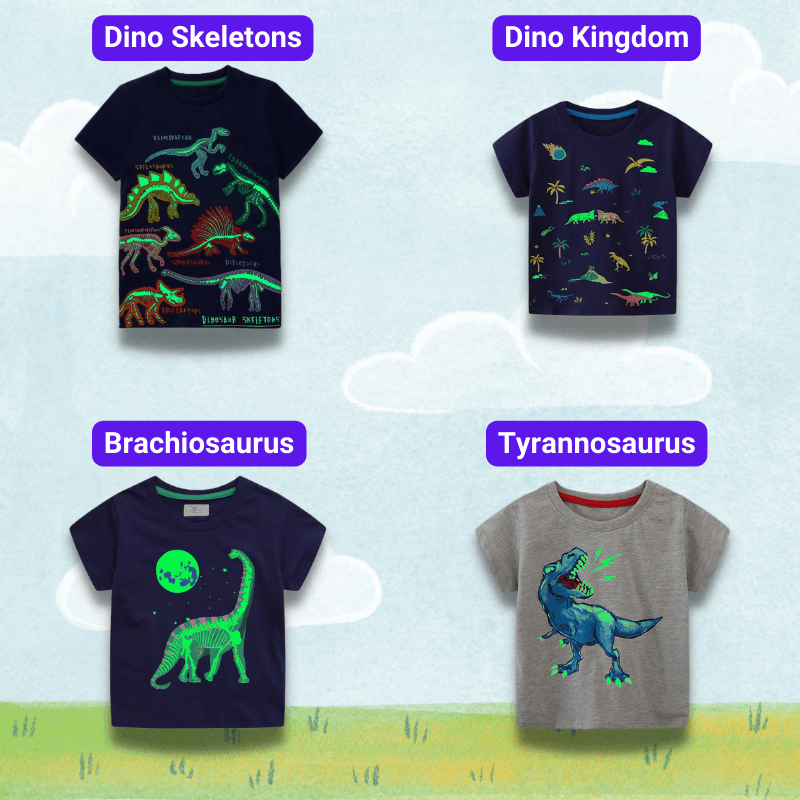 Dino Glow T-Shirt – KiddlyCuddly