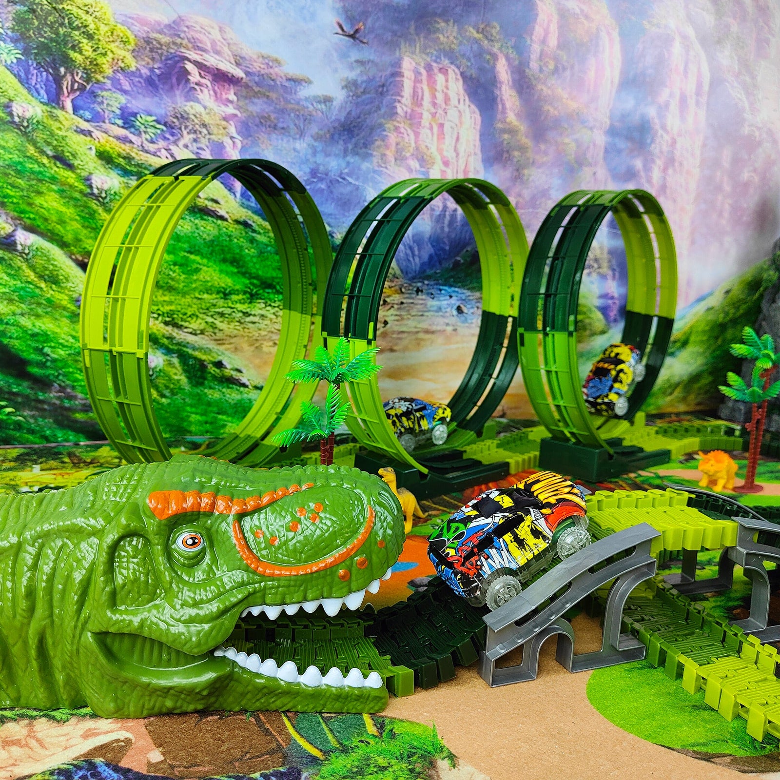 the ultimate dino 360 track set