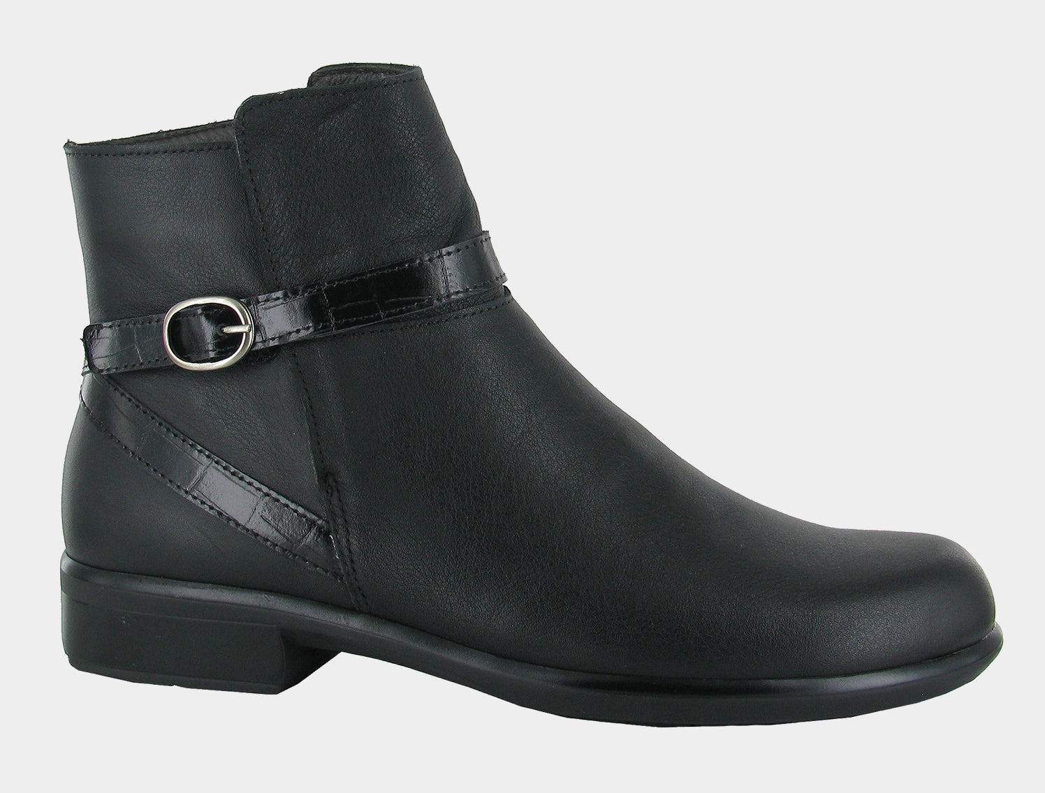 Roma ANKLE PLATFORM BLACK WOMEN'S RAIN BOOTS