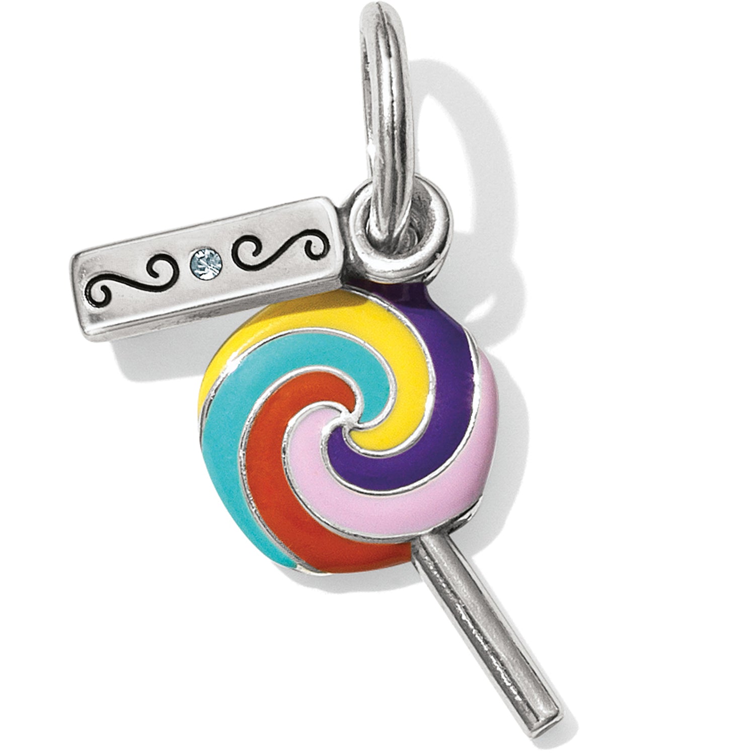 Brighton Open Heart Charm