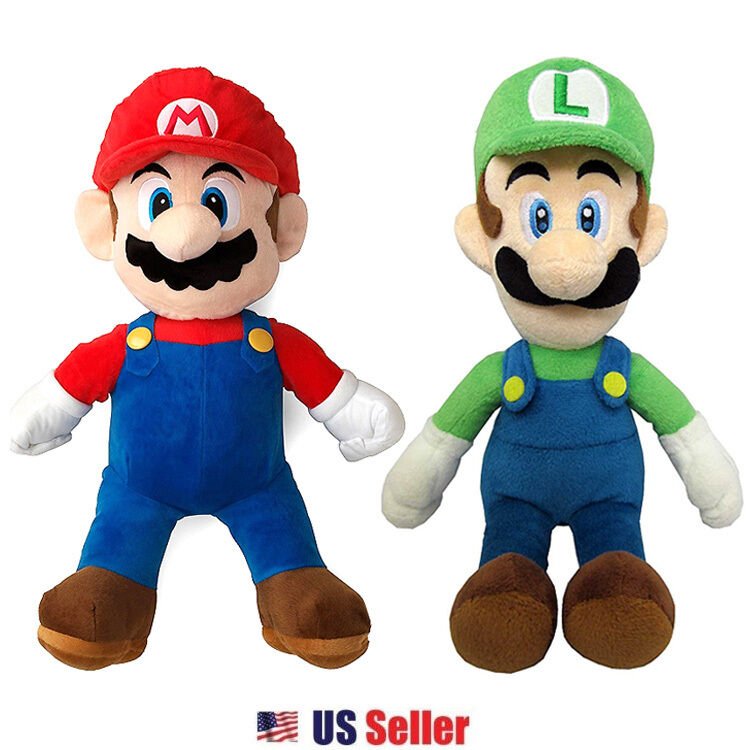 mario and luigi plush