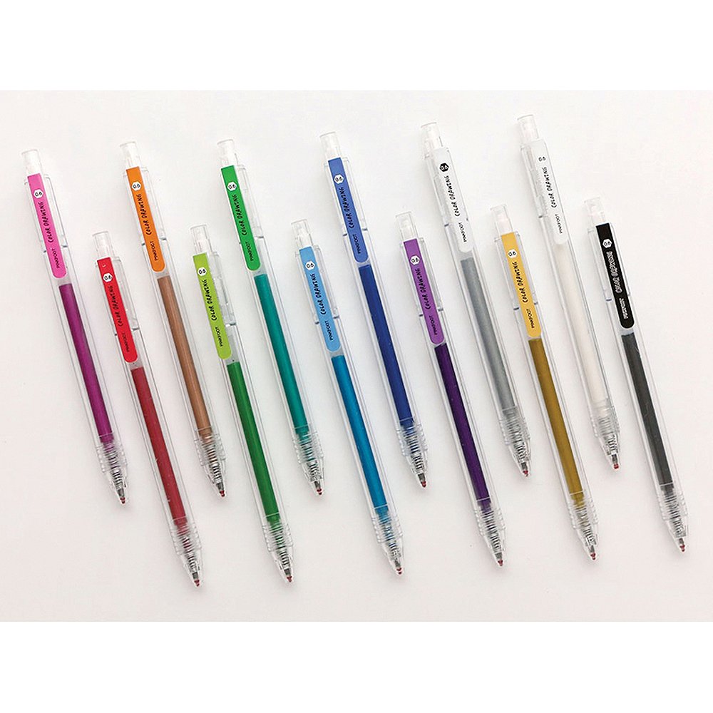 Win Glitter Gel Pen Multicolor - 10 Pcs Zipper Pack –