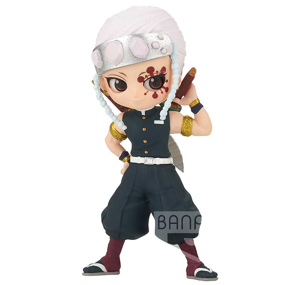 Boneco Demon Slayer Kimetsu no Yaiba Giyu Tomioka Q Posket Bandai Banpresto