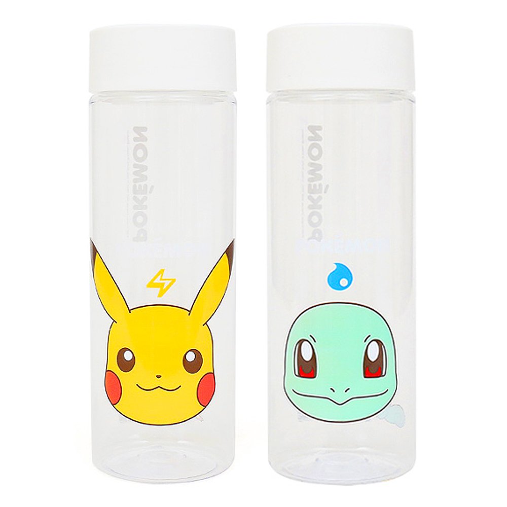 Tumblers with Straw Set Pikachu Face Pokémon - Meccha Japan