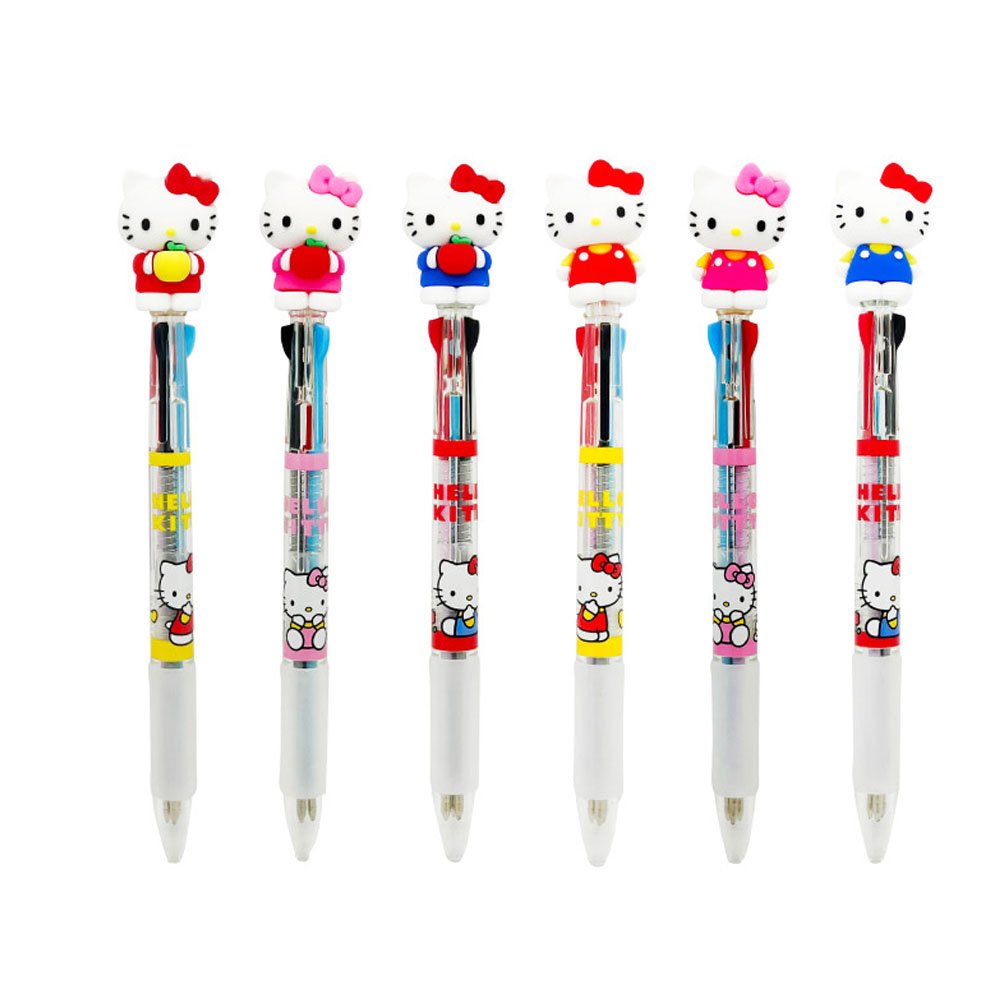 Hello Kitty Pink Print 4-Color Ballpoint Pen