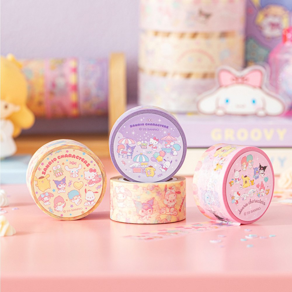 Sanrio Characters Mini Tape Set - tokopie