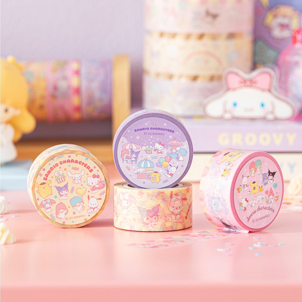 Sanrio Characters Mini Washi Tape Set Type A