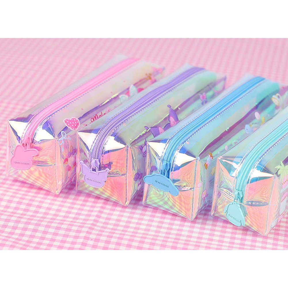School/ Office Hologram Hard Clip Board/ Cute Design, Twinkle Kuromi, –  Little Light