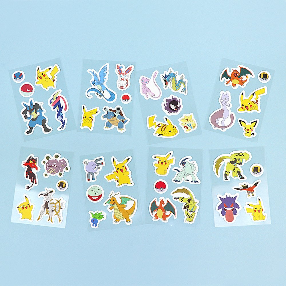 Verlenen Terugbetaling Instrument 4-in-1] Pokemon Mini Sticker Set – Hello Discount Store