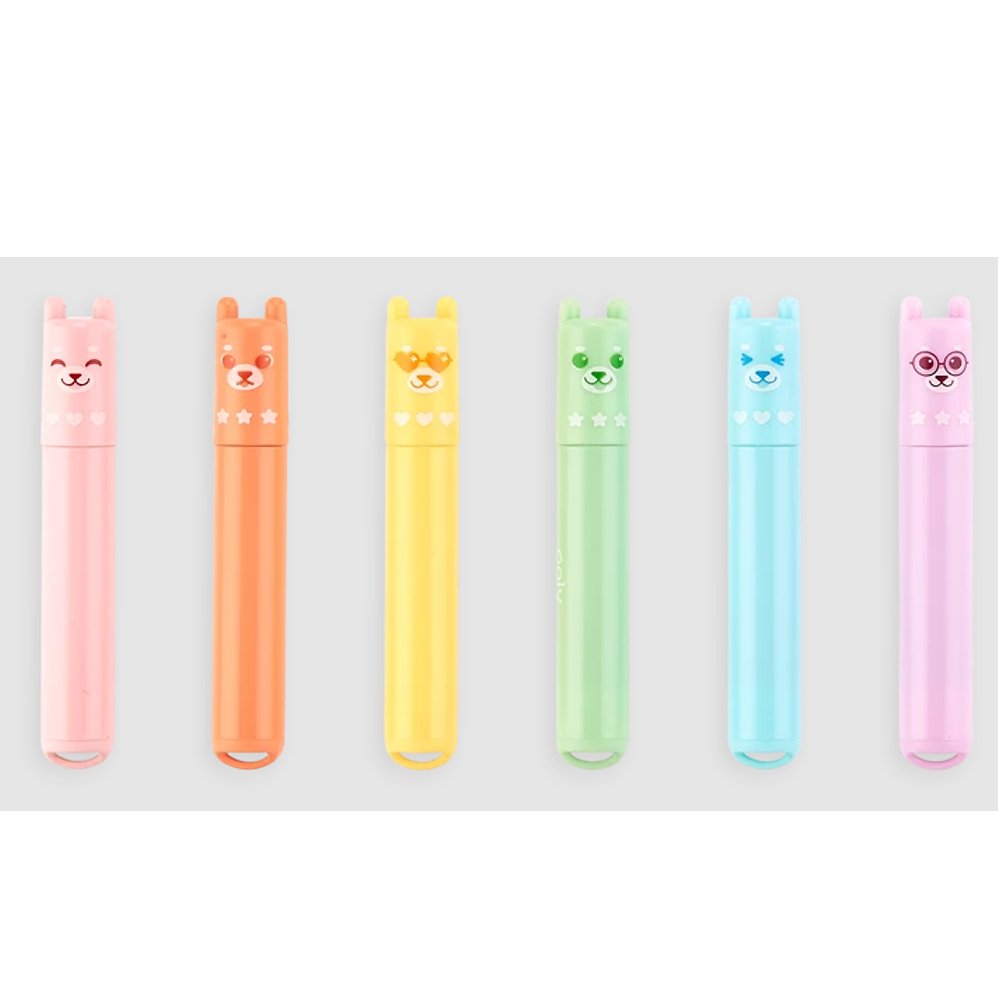 Simple Pure Color Gel Pen 4-Color Set