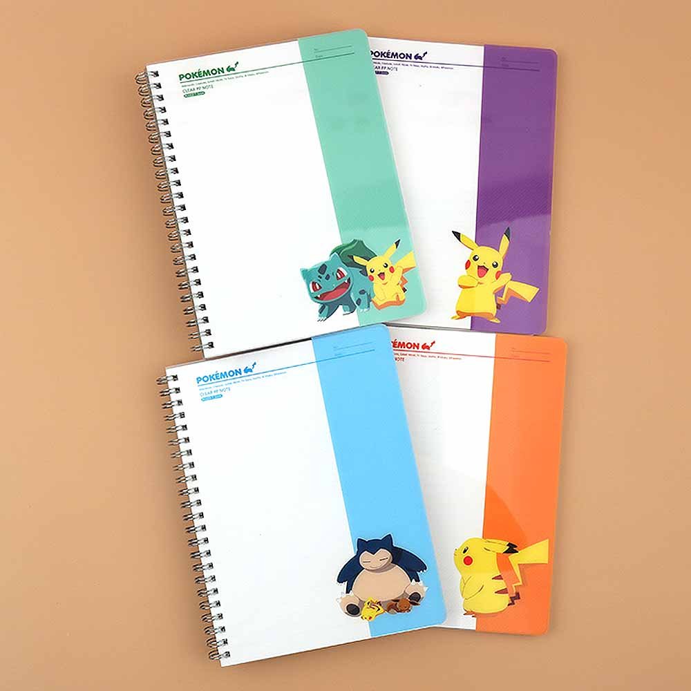 Pokemon notebook　Set of 5 note books!!