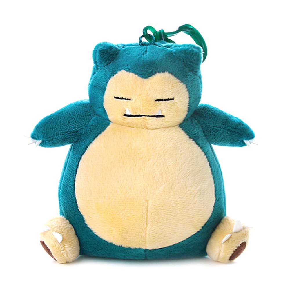 fluffy snorlax plush