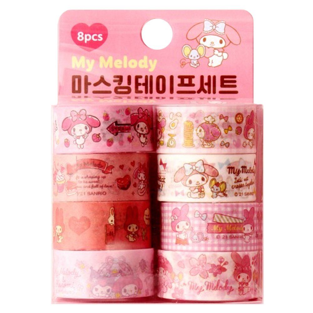 Sanrio Characters Masking Tape Cut Sticker – Hello Discount Store