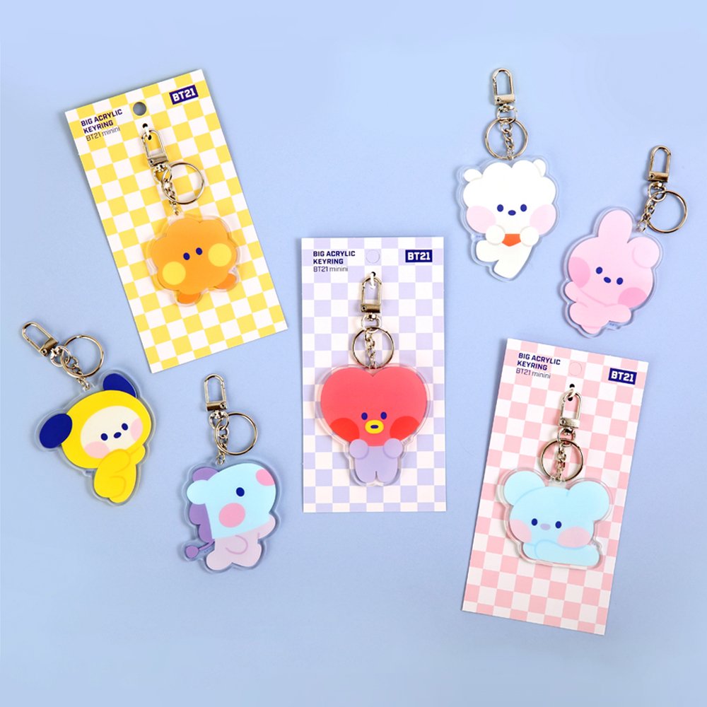 Oneclickshopping Pack of 4 BT21 Tops Fancy