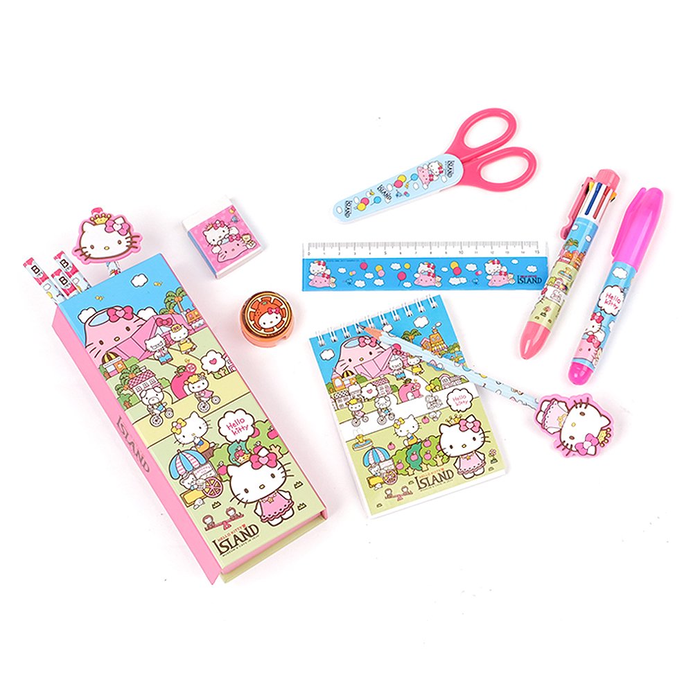 Hello Kitty School Stationery  Hello Kitty Office Supplies - Set