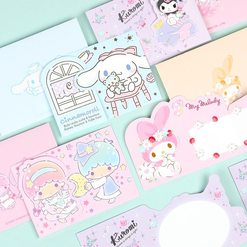 Cinnamoroll Variety Letter Set with Stickers Sanrio Stationery (1 set) –  Little Tigress LLC