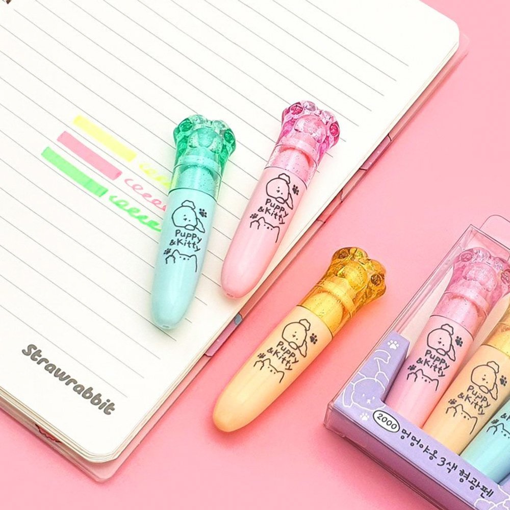 Ooly Beary Sweet Mini Scented Highlighters