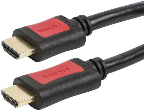 Monoprice Select Series Active High Speed HDMI Cable, 4K @ 24Hz, 10.2Gbps, 28AWG, CL2, 25ft, Black