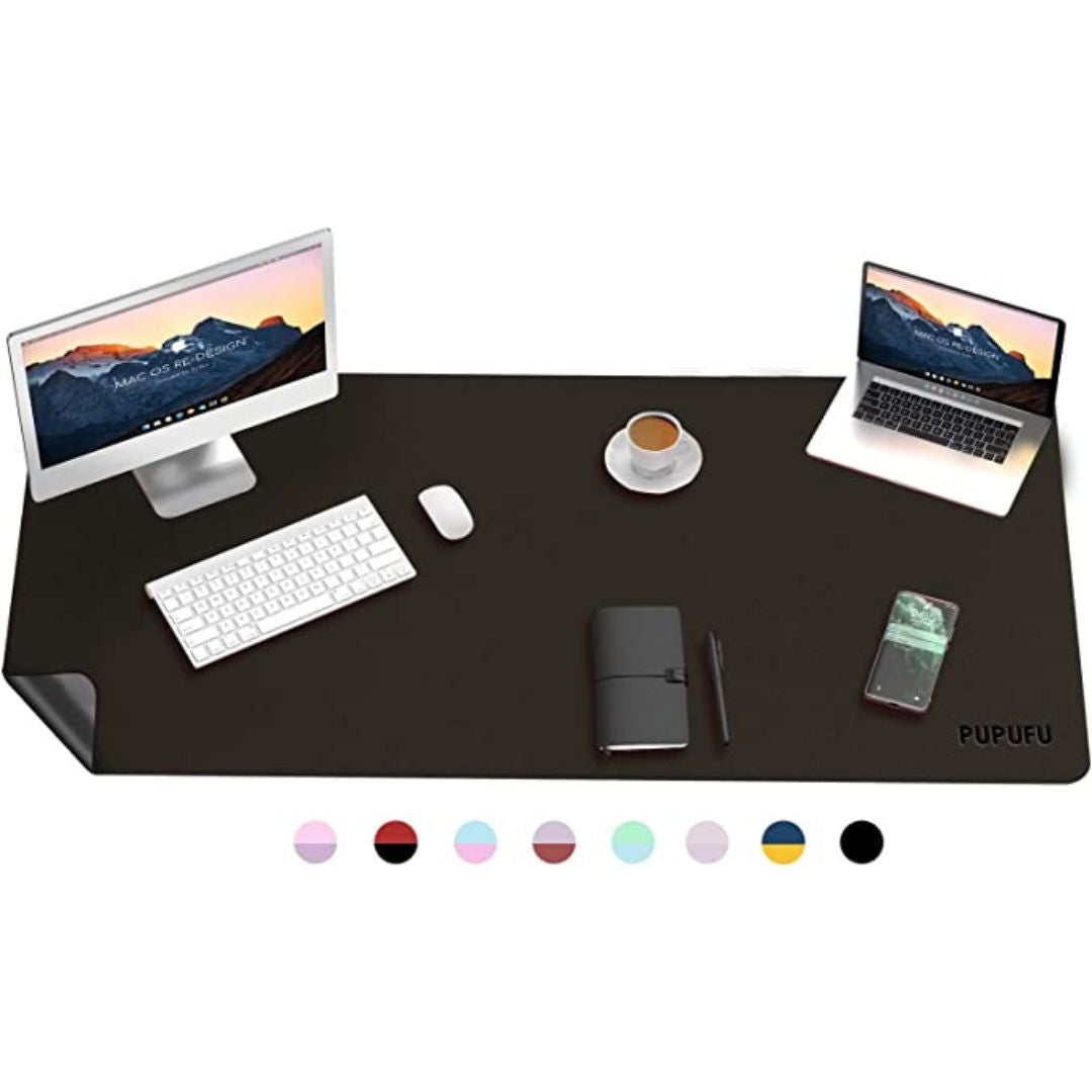  Awnour Clear Desk Mat - Multi-Functional Desk Pad, 34 x 17  inches - Durable Desk Protector with Anti-Slip Base, Transparent View,  Spill-Resistant Design : Office Products