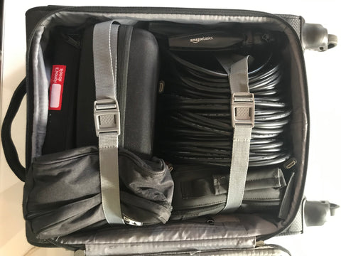 Portable Podcast Setup travel bag