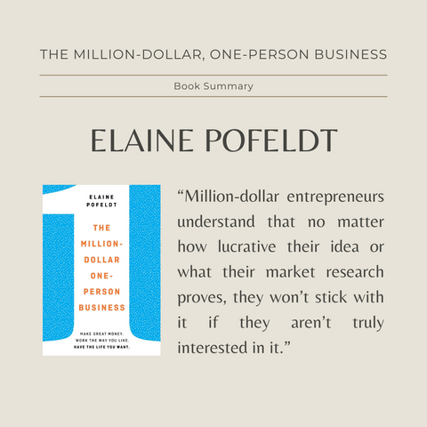 Quotes From the Book The Million Dollar One-Person Business Image 2