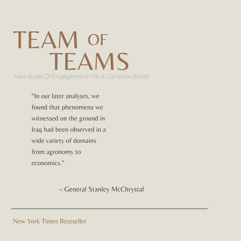 Team of Teams Book Summary New Rules of Engagement for a Complex World Quote 1