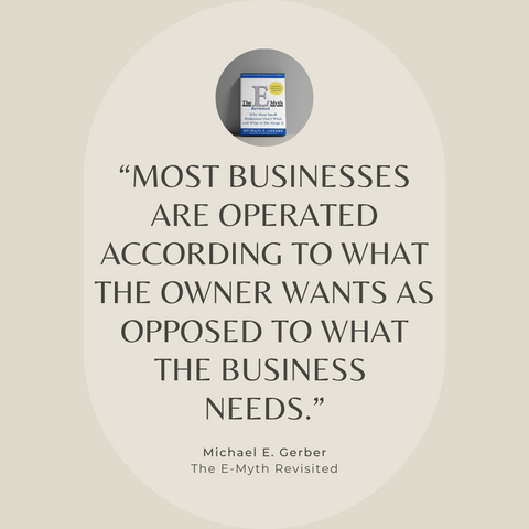 The E-Myth Revisited Book Summary Why Most Small Businesses Don’t Work And What To Do About It Quote 2