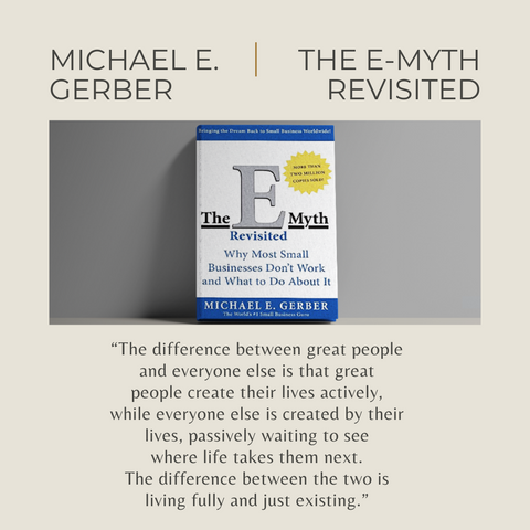 The E-Myth Revisited Book Summary Why Most Small Businesses Don’t Work And What To Do About It Quote 4