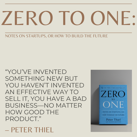 Zero To One Book Summary Notes on Startups, or How to Build the Future Quote 2