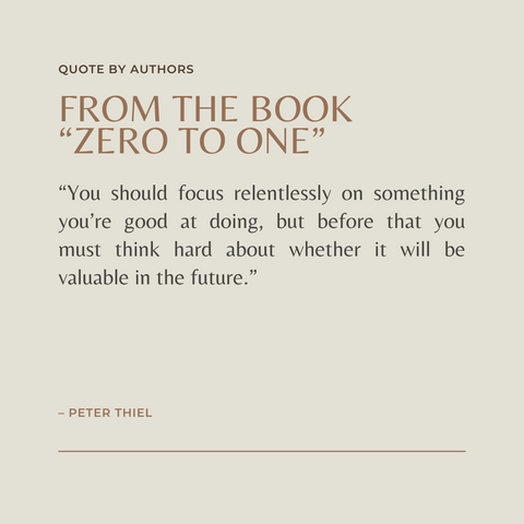 Zero To One Book Summary Notes on Startups, or How to Build the Future Quote 3