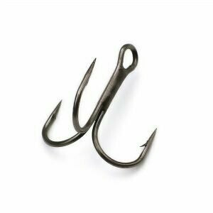 ADDYA JawLocker Treble Hooks Black Nickel QTY 10 SIZE 1/0