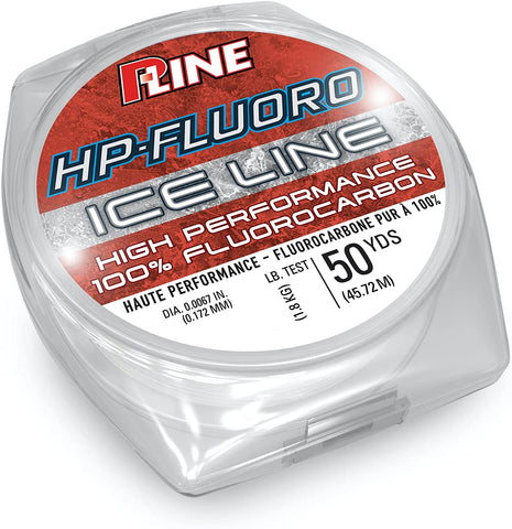 P-Line HP-ICE Premium Copolymer Ice Fishing Line Clear 100 Yard