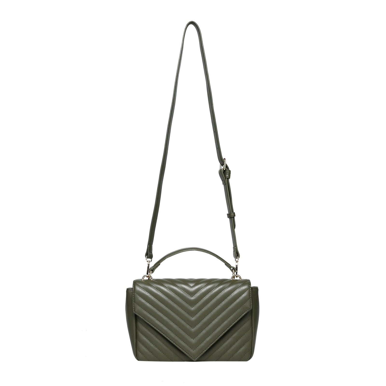 Quilted Top handle Shoulder and Cross body bag — Daisy Rose bags