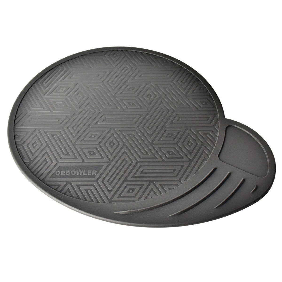 Ooze Silicone Dab Mat – BLACK – 10 x 8 - Groundworks