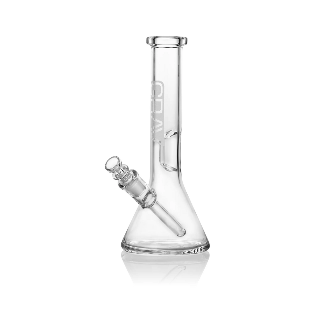 4.5 Inch Clear Mini Bong Water Pipe w/ Bowl – DopeBoo