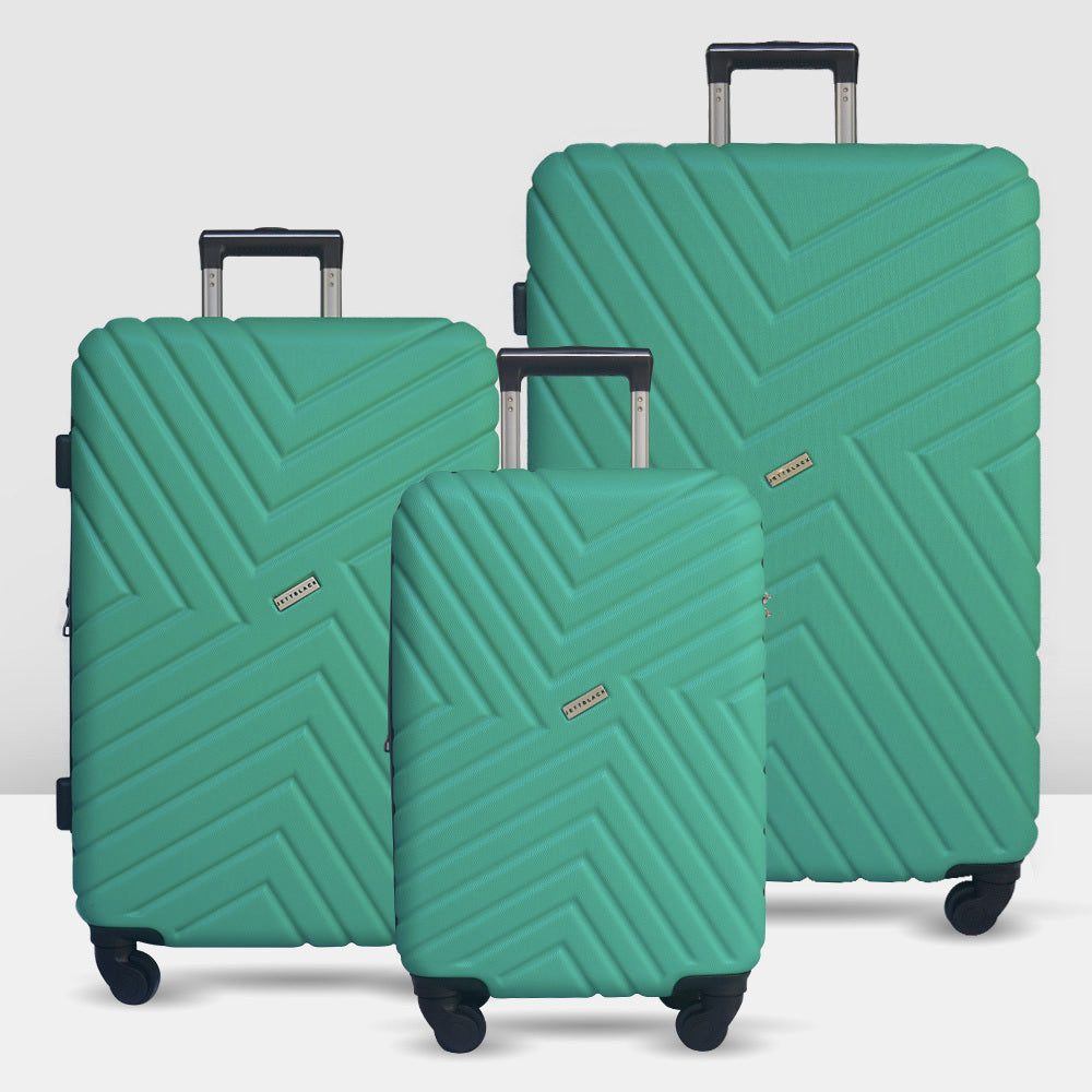 emerald green suitcase