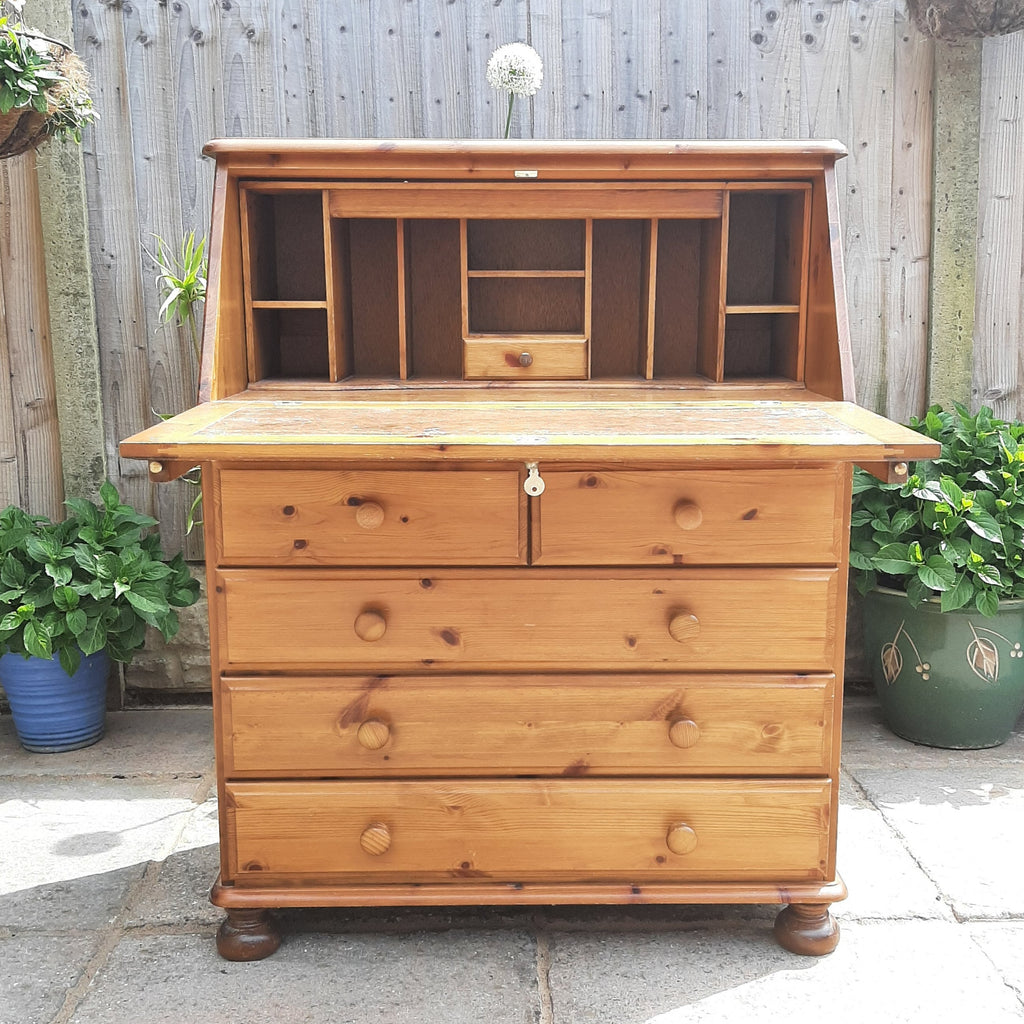 ducal pine writing bureau