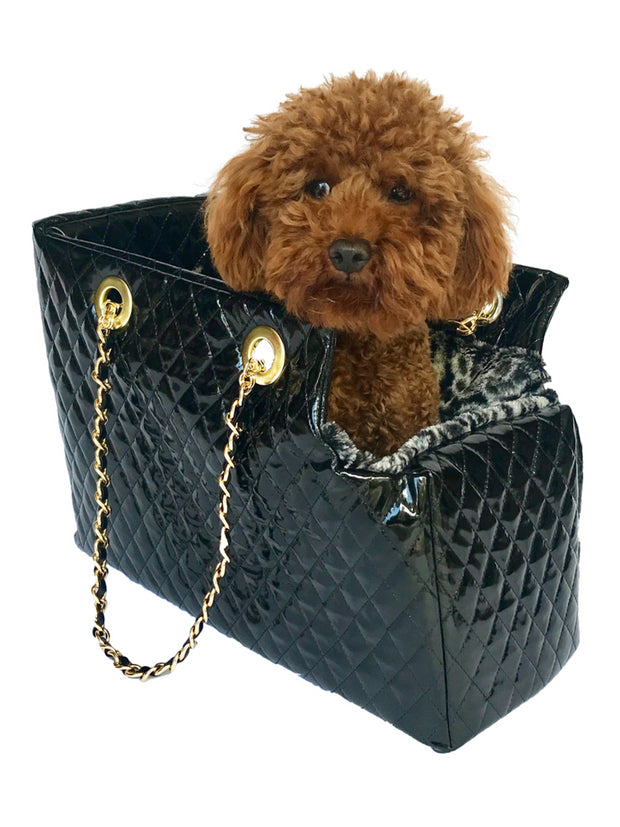 Hollywood Dog Tote Carrier, Black – The Dog Squad