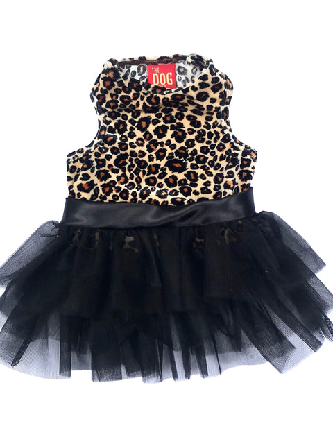 leopard tutu dress