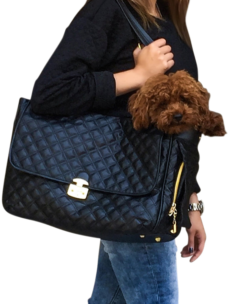 Dog Carrier | Croco with Tassel | Rockstar Puppy Boutique